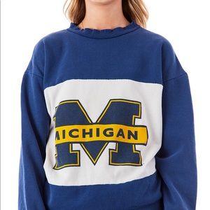 LF Stores Vintage Furst of a Kind Sweatshirt Michigan